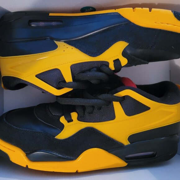 Jordan 4 RM Black/Yellow | Men’s 10.5 | New - Picture 1 of 14